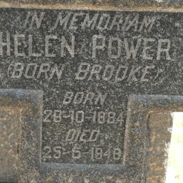 POWER Helen nee BROOKE 1884-1948