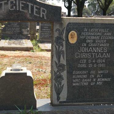 POTGIETER Johannes Christiaan 1904-1961