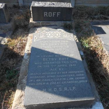 ROFF Betsy -1941