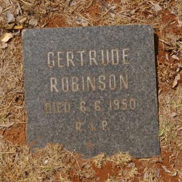 ROBINSON Gertrude -1950