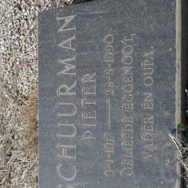 SCHUURMAN Pieter 1917-1990