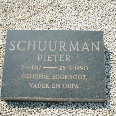 SCHUURMAN Pieter 1917-1990