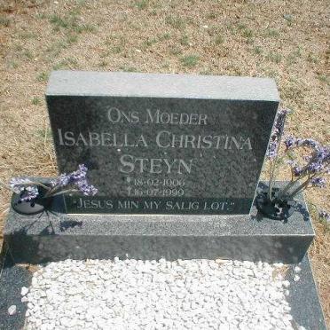 STEYN Isabella Christina 1906-1999