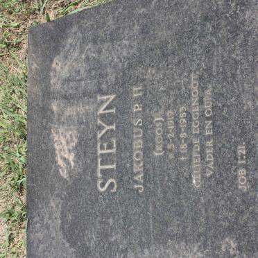 STEYN Jakobus P.H. 1919-1983