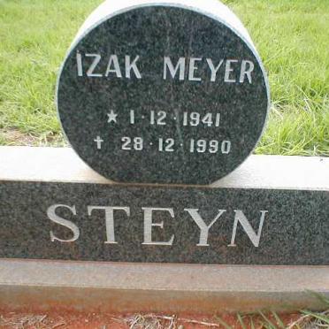 STEYN Izak Meyer 1941-1990