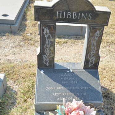 HIBBINS Edward 1945-1998 :: HIBBINS Jason 1975-1982