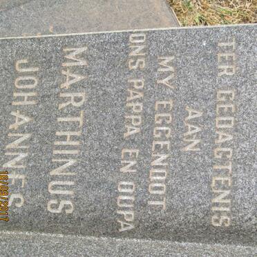 HATTINGH Marthinus Johannes 1914-1986