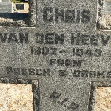 HEEVER Chris, van den 1902-1943
