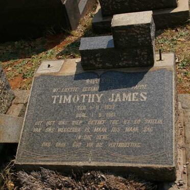 HEINE Timothy James 1932-1961