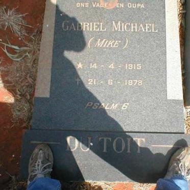 TOIT Gabriel Michael, du 1915-1978