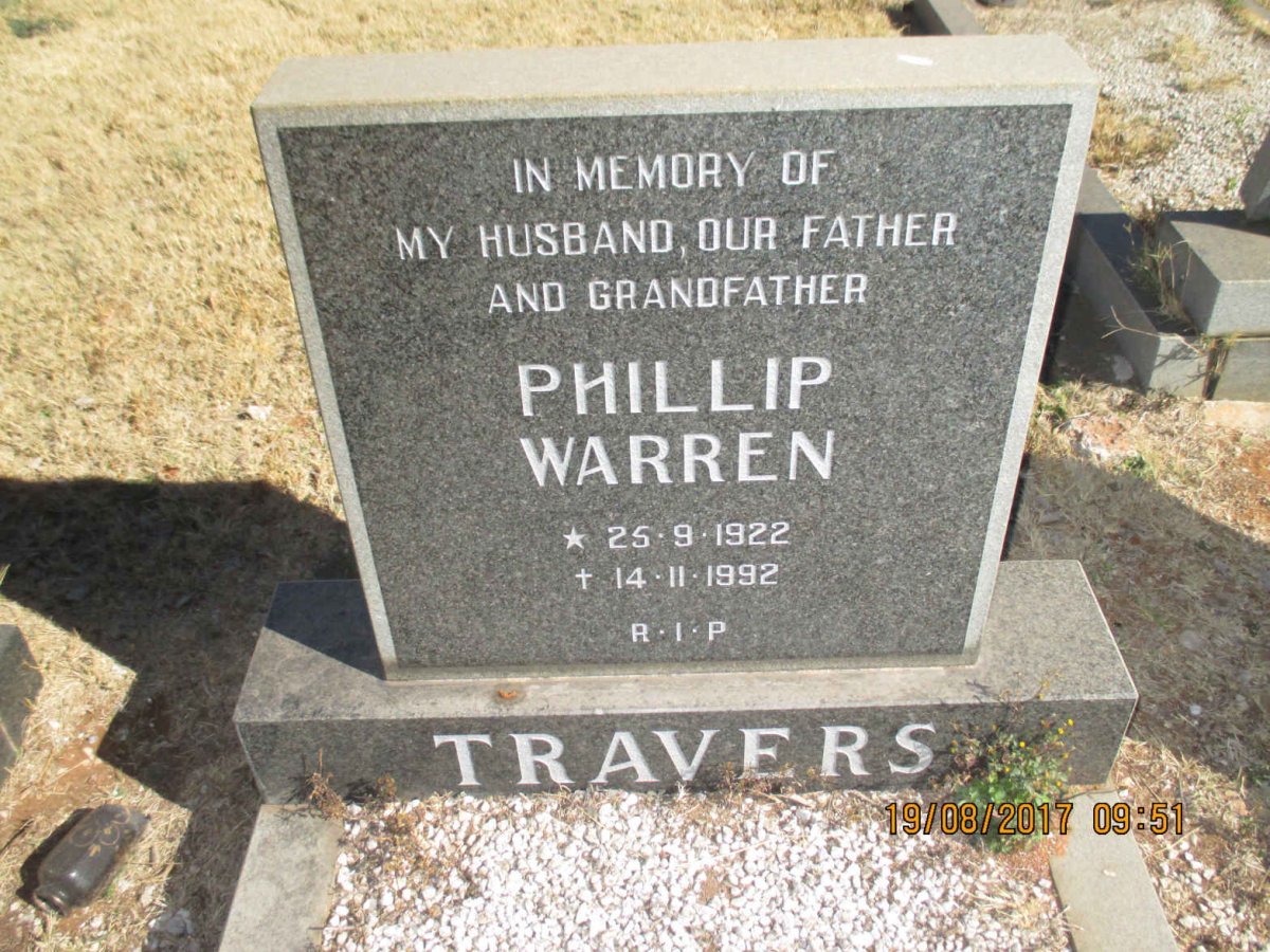 TRAVERS Phillip Warren 1922-1992