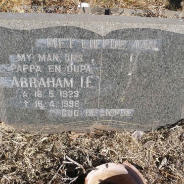 ? Abraham I.E. 1923-1996