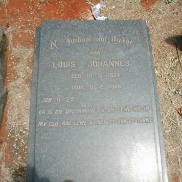 ? Louis Johannes 1924-1989