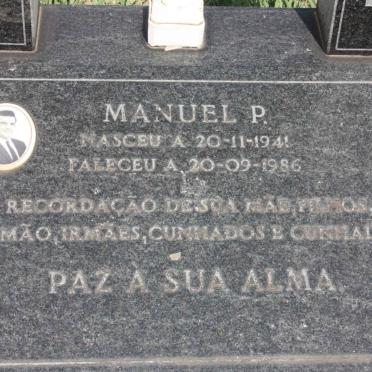 ? Manuel P.1941-1986