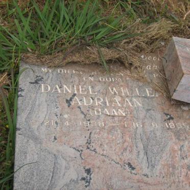 ? Daniel Willem Adriaan 1938-1999