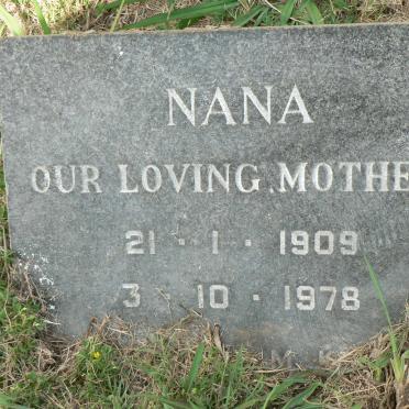? Nana 1909-1978