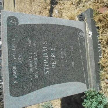 ? Stephanus Petrus 1924-1996