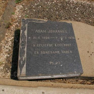 ? Adam Johannes 1896-1970