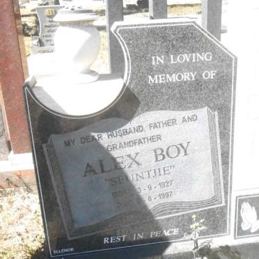 ? Alex Boy 1927-1997