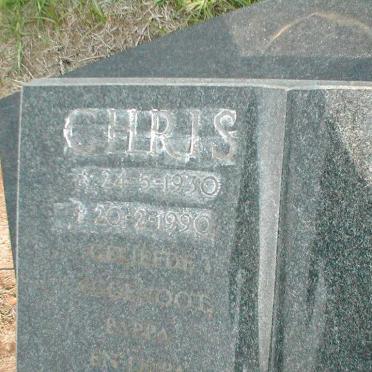 ? Chris 1930-1990