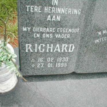 ? Richard 1930-1995