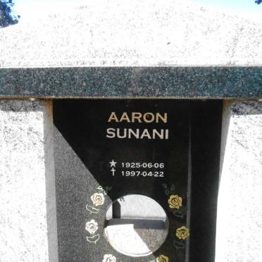 ? Aaron Sunani 1925-1997