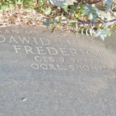 ? Dawid Lukas Frederick 1895-1973