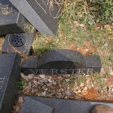 VERSTER Zacharias Johannes 1902-1991 &amp; Maria Magdalena 1903-199?