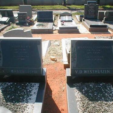 WESTHUIZEN Stephanus Johannes, v.d. 1904-1970 &amp;  Johanna W.P. 1903-1990