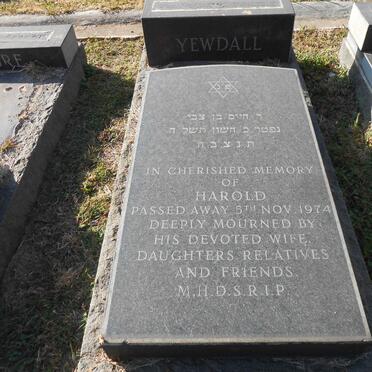 YEWDALL Harold -1974