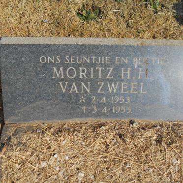 ZWEEL Moritz H.H., van 1953-1953