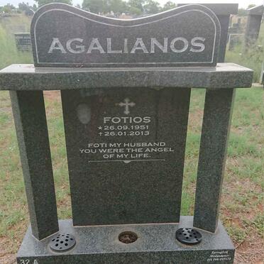 AGALIANOS Fotios 1951-2013