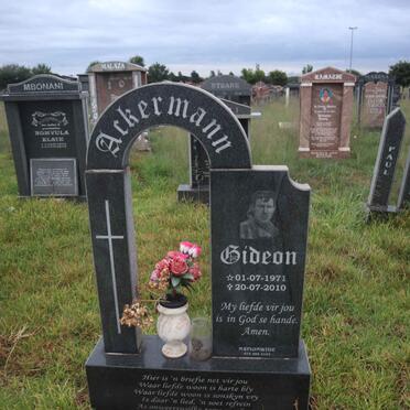 ACKERMANN Gideon 1971-2010
