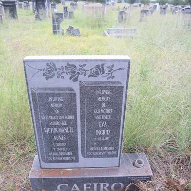 CAEIRO Victor Manuel Nunes 1951-2012 & Eva Ingrid 1953-