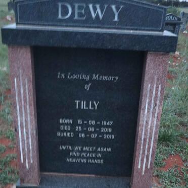 DEWY Tilly 1947-2019