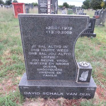 DIJK David Schalk, van 1979-2009