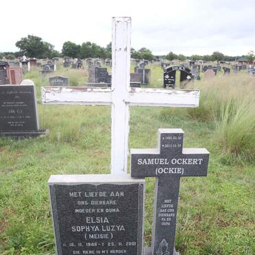GOOSEN Samuel Ockert 1951-2011 & Elsia Sophya Luzya 1948-2001