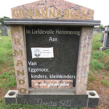 GIOVANNANGELO Armando 1937-2003