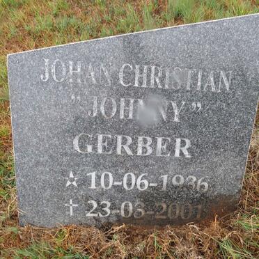 GERBER Johan Christian 1936-2001