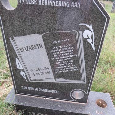 JOHNSON Elizabeth 1940-2009