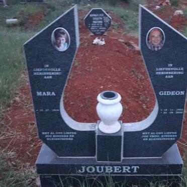 JOUBERT Gideon 1933-2020 & Mara 1945-