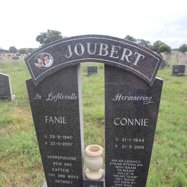 JOUBERT Fanie 1940-2007 & Connie 1944-2007