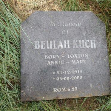 KUCH Beulah nee LOXTON 1915-2000