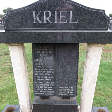 KRIEL Josias Renier 1931-2001_1