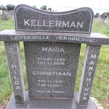 KELLERMAN Christiaan Marthinus 1932-2011 & Hilda Maria 1932-2009