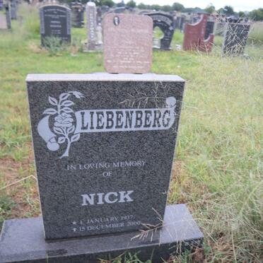 LIEBENBERG Nick 1937-2000