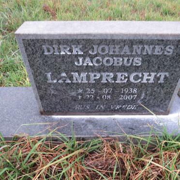 LAMPRECHT Dirk Johannes Jacobus 1938-2007