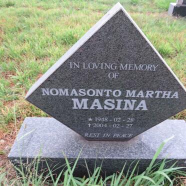 MASINA Nomasonto Martha 1948-2004