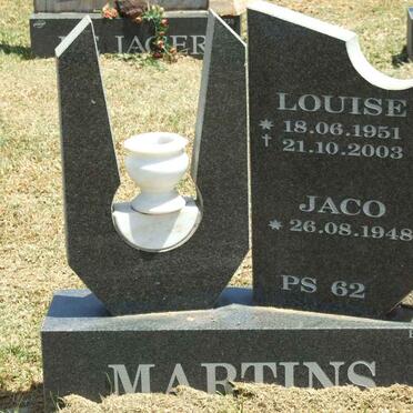 MARTINS Jaco 1948- &amp; Louise 1951-2003
