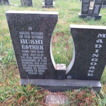 MADINGOANE Bushi Esther 1937-2007